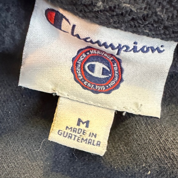 Champion Navy Blue Kids Sweatshirt - Picture 4 of 5